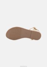 Z62T1281 Women Anna Field Sandals Gold - Image 5