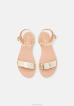 Z62T1281 Women Anna Field Sandals Gold - Image 6