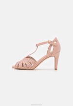 Z62T1285 Women Anna Field High Heeled Sandals Light Pink - Image 2