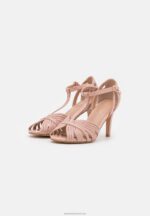 Z62T1285 Women Anna Field High Heeled Sandals Light Pink - Image 3