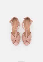 Z62T1285 Women Anna Field High Heeled Sandals Light Pink - Image 6