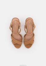 Z62T1286 Women Anna Field Sandals Cognac - Image 6