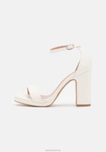 Z62T1288 Women Anna Field High Heeled Sandals White