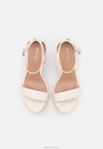 Z62T1288 Women Anna Field High Heeled Sandals White - Image 5