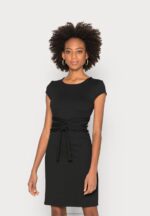 Z62T131 Women Anna Field Jersey Dress Black