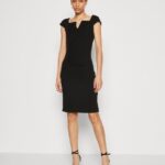 Z62T133 Women Anna Field Jersey Dress Black
