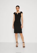 Z62T133 Women Anna Field Jersey Dress Black