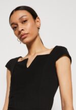 Z62T133 Women Anna Field Jersey Dress Black - Image 6