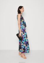 Z62T135 Women Anna Field Maxi Dress Black/Blue/Multicoloured - Image 2