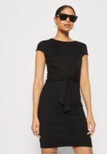 Z62T140 Women Anna Field Jersey Dress Black - Image 4