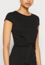 Z62T140 Women Anna Field Jersey Dress Black - Image 6