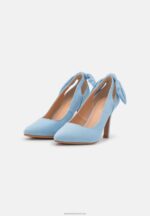 Z62T1590 Women Anna Field Classic Heels Light Blue - Image 3