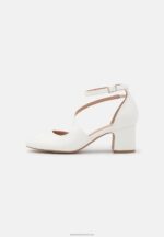 Z62T1591 Women Anna Field Classic Heels White - Image 2