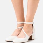 Z62T1591 Women Anna Field Classic Heels White