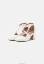 Z62T1591 Women Anna Field Classic Heels White - Image 3