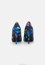 Z62T1592 Women Anna Field Classic Heels Dark Blue - Image 4