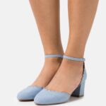 Z62T1594 Women Anna Field Classic Heels Light Blue