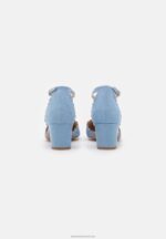 Z62T1594 Women Anna Field Classic Heels Light Blue - Image 4