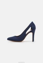 Z62T1595 Women Anna Field Classic Heels Dark Blue - Image 2