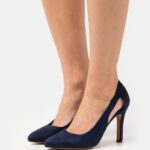 Z62T1595 Women Anna Field Classic Heels Dark Blue