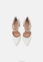 Z62T1597 Women Anna Field Classic Heels White - Image 6
