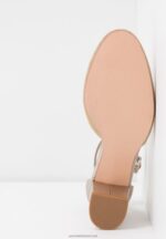 Z62T1599 Women Anna Field Leather Classic Heels Champagne - Image 7