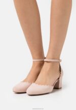 Z62T1601 Women Anna Field Classic Heels Light Pink