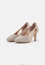 Z62T1602 Women Anna Field Classic Heels Gold - Image 3
