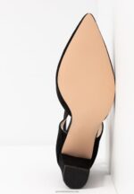 Z62T1608 Women Anna Field Leather High Heels Black - Image 7