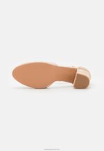 Z62T1609 Women Anna Field Leather Classic Heels Light Pink - Image 4