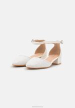 Z62T1613 Women Anna Field Classic Heels White - Image 3