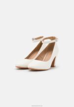 Z62T1617 Women Anna Field Classic Heels White - Image 3