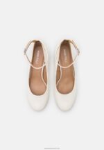 Z62T1617 Women Anna Field Classic Heels White - Image 6