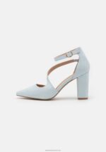 Z62T1621 Women Anna Field Classic Heels Light Blue - Image 2