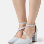 Z62T1621 Women Anna Field Classic Heels Light Blue