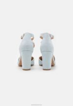 Z62T1621 Women Anna Field Classic Heels Light Blue - Image 4