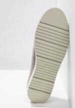 Z62T1784 Women Anna Field Comfort Leather Slip-Ons Grey - Image 7