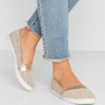 Z62T1785 Women Anna Field Slip-Ons Beige