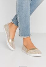 Z62T1785 Women Anna Field Slip-Ons Beige