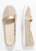Z62T1785 Women Anna Field Slip-Ons Beige - Image 4