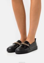 Z62T1786 Women Anna Field Slip-Ons Black