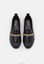 Z62T1786 Women Anna Field Slip-Ons Black - Image 5