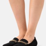 Z62T1804 Women Anna Field Slip-Ons Black