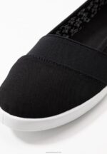 Z62T1805 Women Anna Field Slip-Ons Black - Image 3