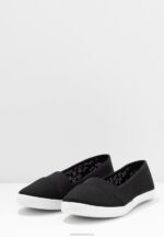 Z62T1805 Women Anna Field Slip-Ons Black - Image 5