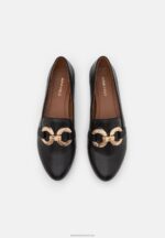 Z62T1806 Women Anna Field Slip-Ons Black - Image 6