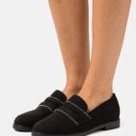 Z62T1813 Women Anna Field Slip-Ons Black