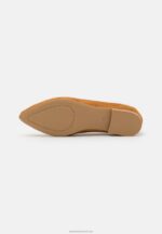 Z62T1819 Women Anna Field Leather Slip-Ons Cognac - Image 5