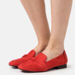 Z62T1821 Women Anna Field Slip-Ons Red