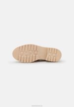 Z62T1822 Women Anna Field Leather Slip-Ons Cognac - Image 5